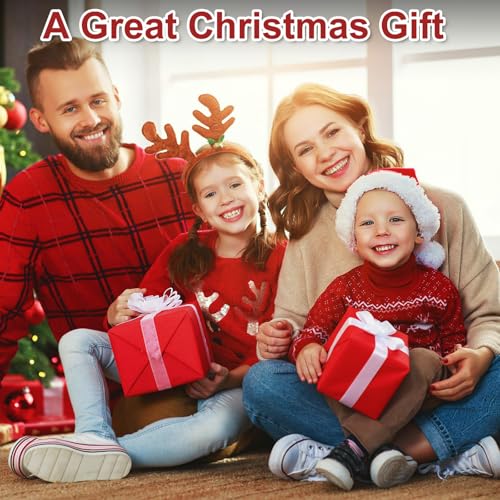 COCHIE 2025 Merry Christmas Photo Frame Ornament for Tree Stocking Hanging Decorations, Personalized Xmas Gifts, Picture Frame Christmas Keepsake (Xmas)