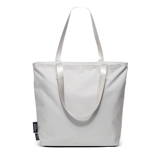 Simple Modern Tote Bag for Women | Medium Water-Resistant Laptop Purse with Compartments and Zipper Top | Shoulder Bag with Pockets for Work, Travel & School | Almond Birch