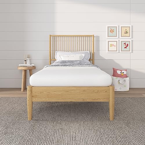 5 Inch Twin Memory Foam Mattress - Medium Feel, CertiPUR-US, Bed in a Box, Breathable Cover - White