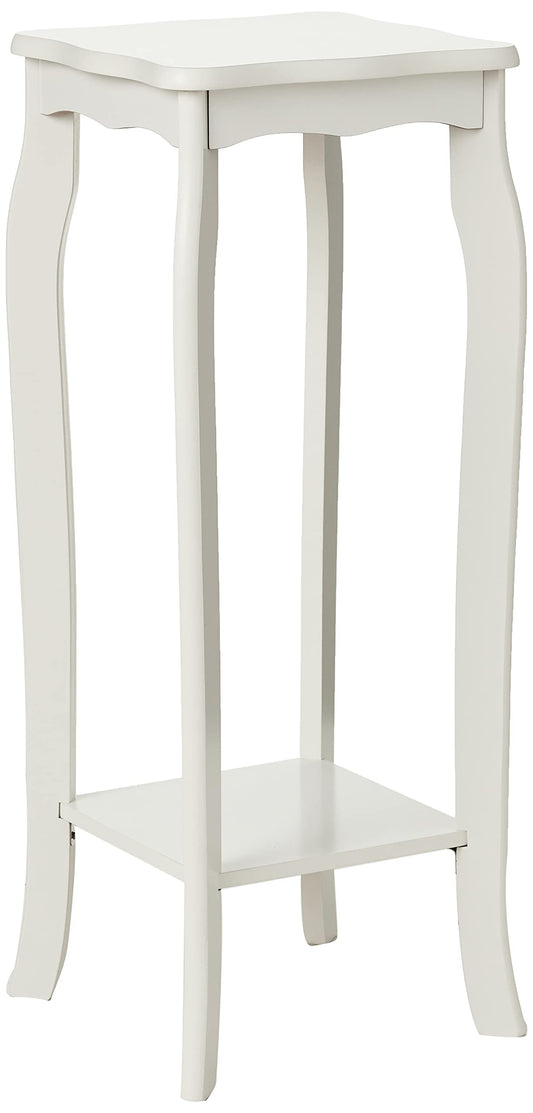 Frenchi Home Furnishing 2 Tier Plant Stand, WHITE