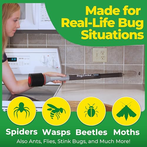 BugZooka Bug Vacuum with Long Nozzle - Humane Insect Catcher for All Ages