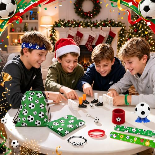 Advent Calendar 2026 Soccer Gift Set for Teenagers 24 Days Sports