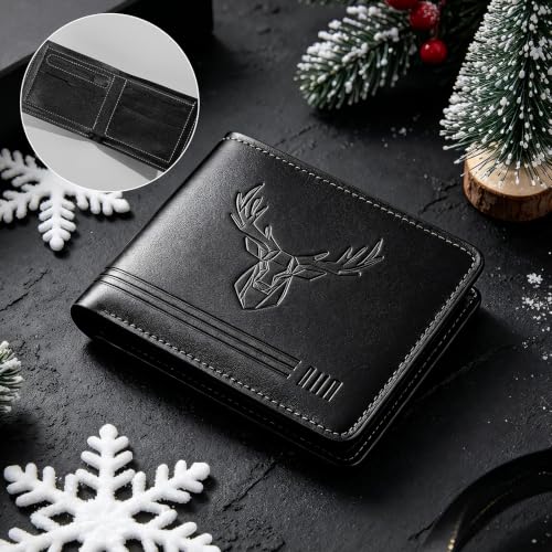Christmas Gift Box for Men - 8-Piece Holiday Gift Set with Tumbler, Wallet, Socks & More