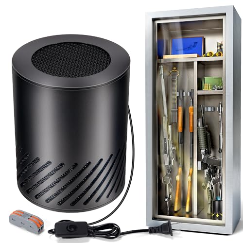 Martronic Electric Gun Safe Dehumidifier with 360° Heating & Fan