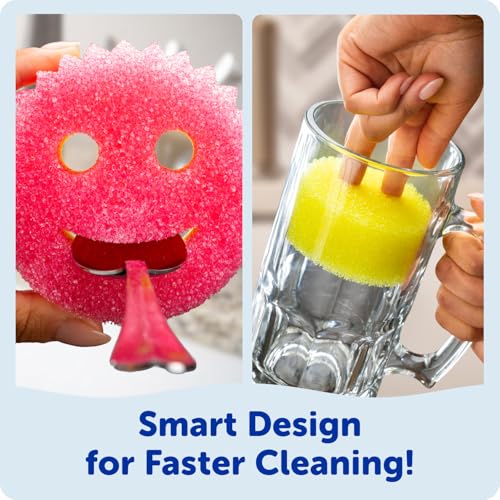 Scrub Daddy Household Cleaning Bundle with Sponges & Multi-Purpose Pastes