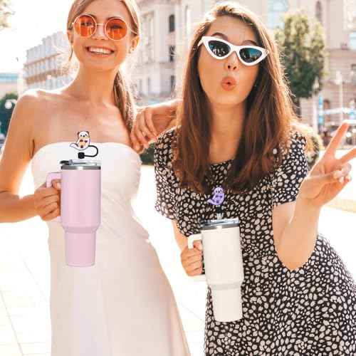 Otter Straw Topper, 10mm (0.4in) Animal Straw Covers for Stanley Cup Accessories - Otter Accessories, Decor, Stuff, Things, Gifts for Lovers, Women, Kids, Girls on Christmas, Birthday Party Decoration