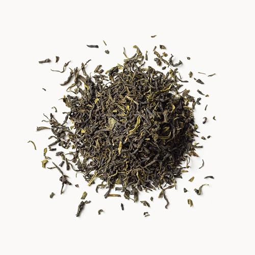 Jasmine Green Tea Loose Leaf 16oz - Organic Chinese Green Tea with Jasmine Scent - Caffeinated