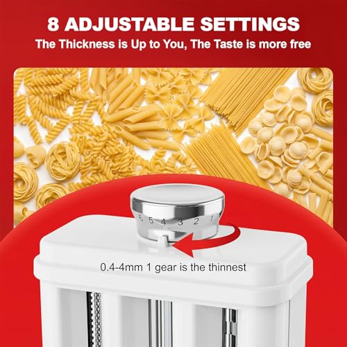 Pasta Attachment for KitchenAid Stand Mixers, 3 in 1 Maker Set