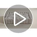 Intelligent Design Ivory Square Floor Pillow 24x24 Meditation Cushion