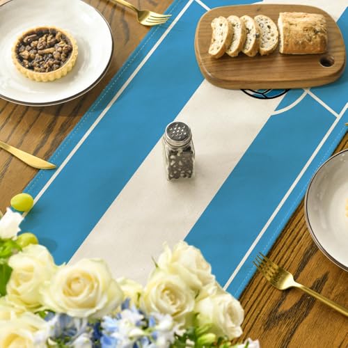 Artoid Mode Argentina Flag Table Runner 13x72 — Home Decor for Dining & Parties