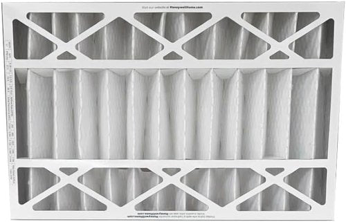 Honeywell FC100A1029 Pleated Air Filter - MERV 11, 16" x 25" x 4" | 2 Pack with Change Reminder