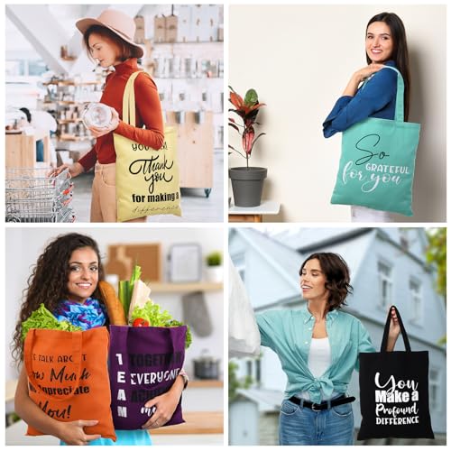 Customer Service Appreciation Gift Tote Bag - Thank You Gift Bag for Business