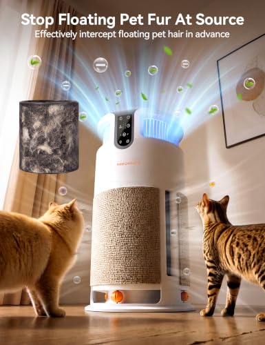 Large Room Air Purifier with HEPA Filter for Pet Hair Odor Removal - 3900 sq ft