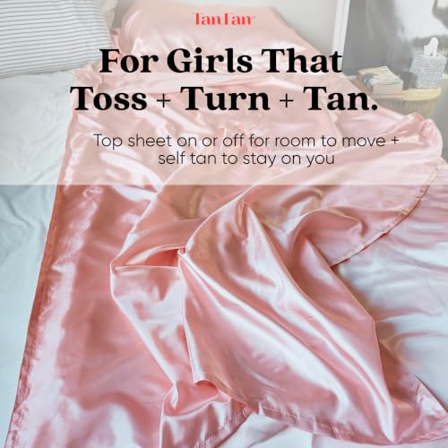 Self Tan Sleep Sack for Hot Sleepers - Cooling, Stain-Resistant, Roomy Sleep Wrap