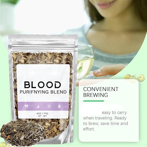 Blood Purifying Tea for Liver and Kidney Support - 180g Herbal Blend