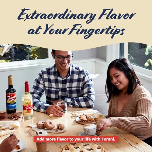 Torani Lychee Syrup for Drinks, Flavoring for Iced Tea, Sodas, and Cocktails, Glass Bottle with Pump Included, 25.4 Fl Oz