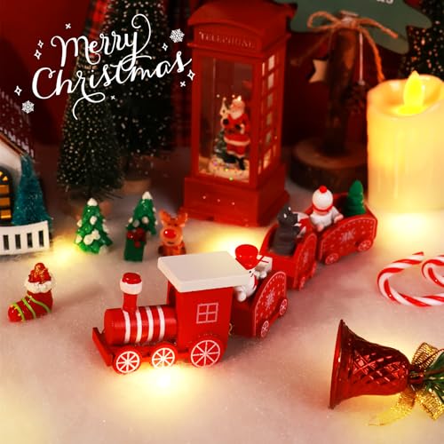 Hatisan White 2-Pack LED Snow Blankets with 100 Warm White String Lights, 70x17.7 Inches Christmas Indoor Outdoor Decor