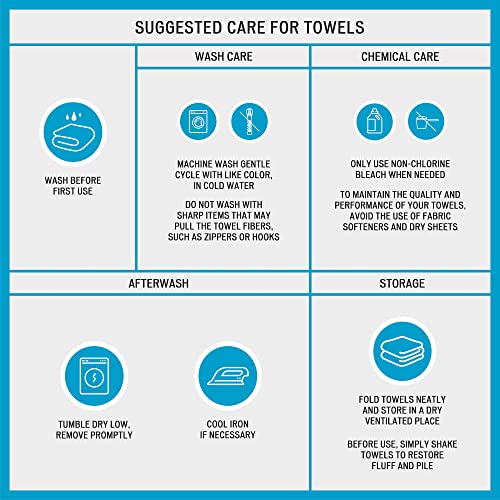 Madison Park Serene 100% Cotton Bath Towel Set Luxurious Floral
