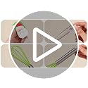 12 Set Christmas Kitchen Tools Gift Set Vintage Xmas - 12 Whisks, Spatulas, Towels & Cards (Mimorou)