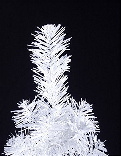 3ft White Artificial Christmas Tree with Plastic Stand - Holiday Decor