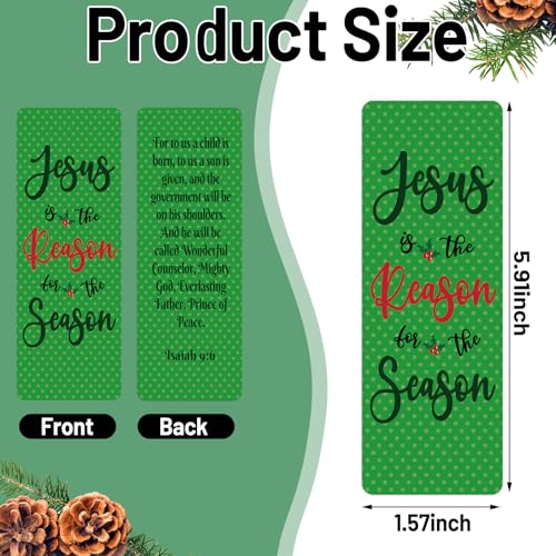 300 Pack Christian Christmas Gifts - Jesus is the Reason for the Season Religious Accessories Set