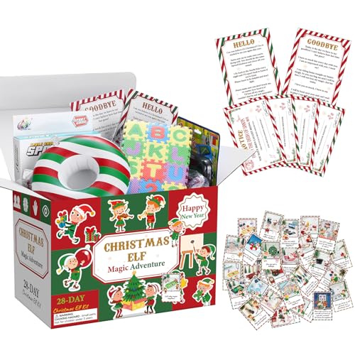 Hollowfly Elf Kit 24+4 Days Christmas Countdown - Stripe Variation