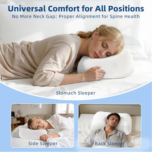 Keeyotek Ergonomic Memory Foam Pillow for Side & Back Sleepers