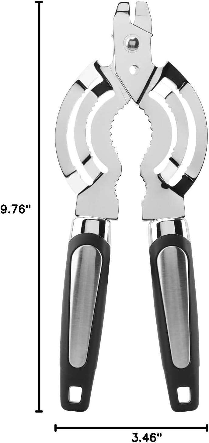 Skiennix Stainless Steel Jar Opener - Multifunctional Tool for Weak Hands | Ideal for Seniors with Arthritis