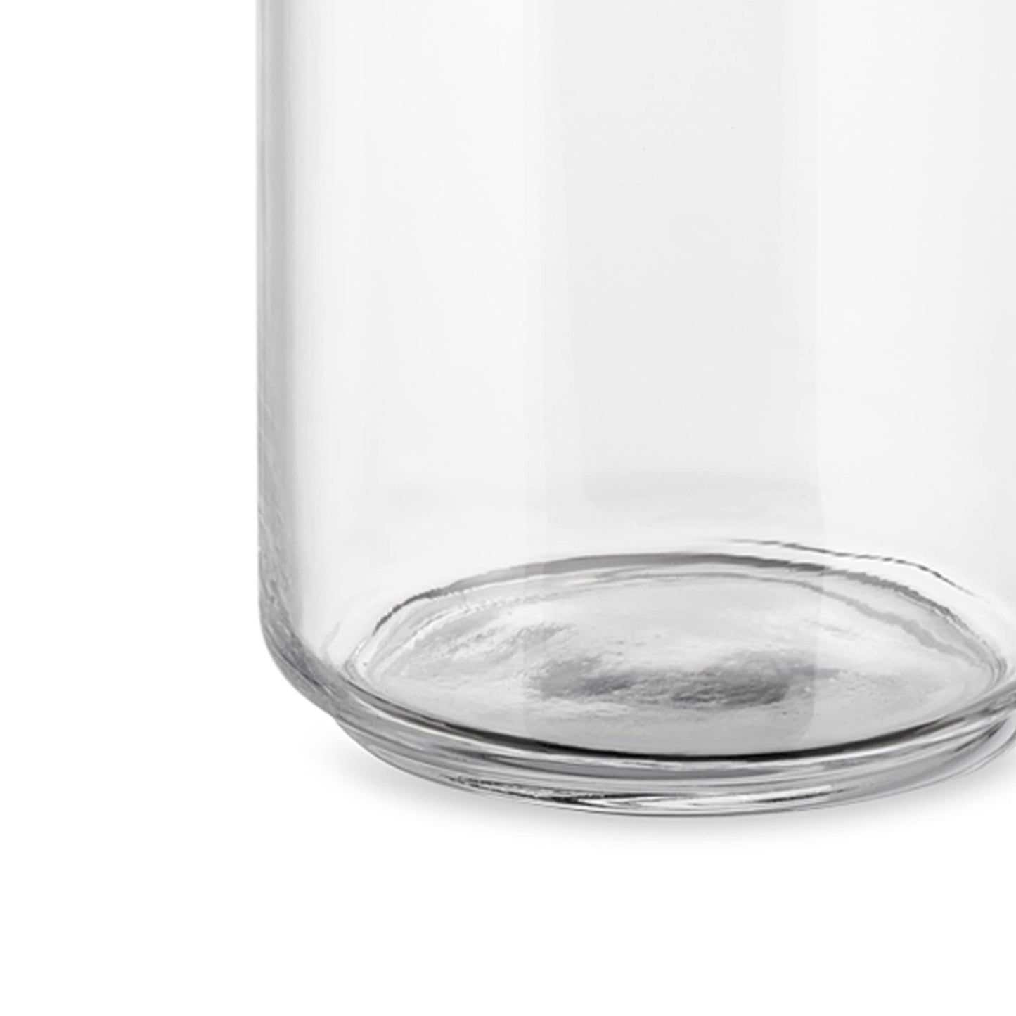 A di Alessi Gianni 8-1/2-Cup Glass Jar, Aqua Blue