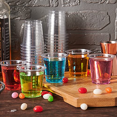 Lilymicky 900 Pack 2 oz Plastic Shot Glasses - Disposable Party Cups