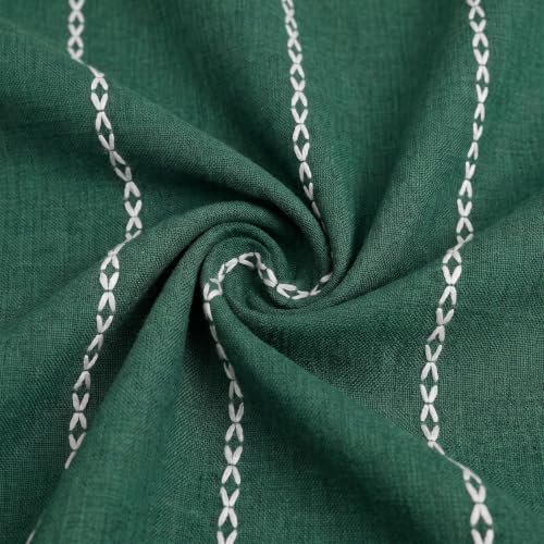 Horaldaily Christmas Green Tablecloth 60x84 Inch Rectangular Home Decor