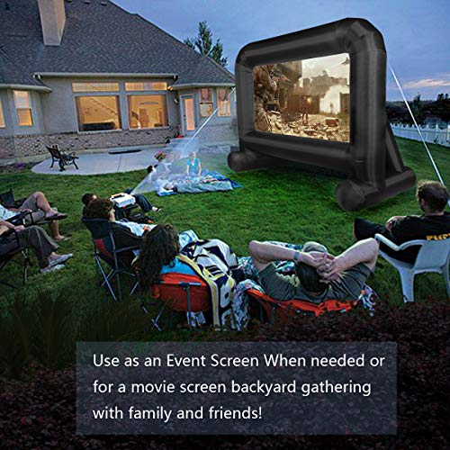 Inflatable Movie Screen 16FT Outdoor Projection Screen with Rear Support