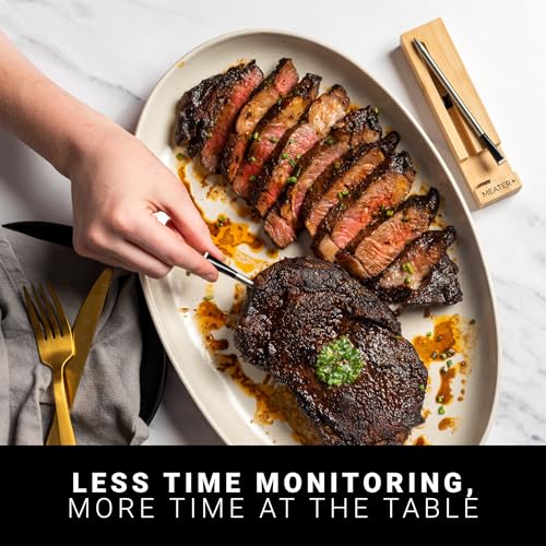 MEATER Plus Wireless Bluetooth Meat Thermometer Honey - Grill & Oven Use
