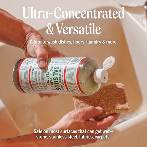 Dr. Bronner's Sal Suds All-Purpose Cleaner Fir & Spruce Pine 128 Fl Oz Gallon