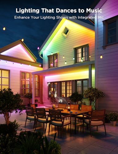 Govee Outdoor RGBICWW LED Strip Lights Pro 32.8ft Waterproof IP65