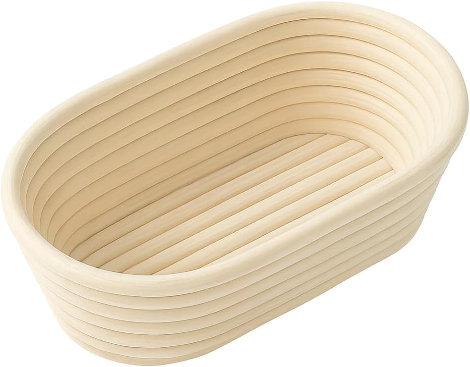 Saint Germain Bakery Premium Round Bread Banneton Basket - Ideal Proofing Basket for Beautiful Bread (10 Inch)