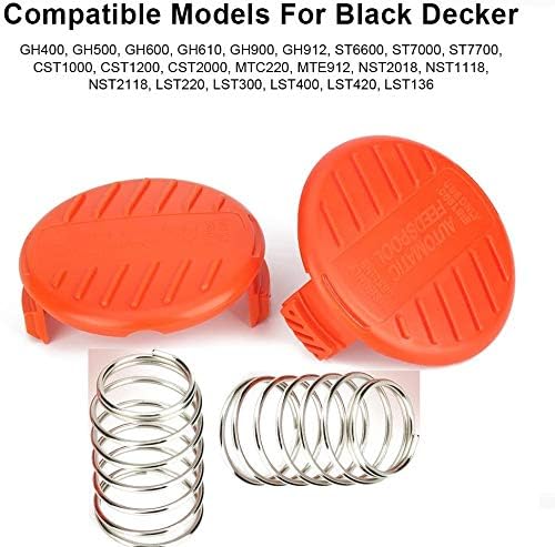 Black and Decker AF100 Replacement Spool - 30-Foot, 0.065-Inch Trimmer Line Refills (12 + 2)