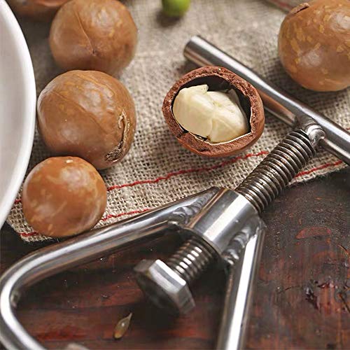 BENEKIY Heavy Duty Nut Cracker, Stainless Steel Plier Opener for Pecans, Walnuts, Macadamias