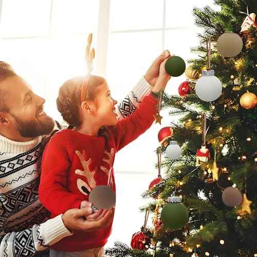 Velvet Hanging Ribbons Christmas Ribbons Hangers Retro Christmas Ornaments String Hanger Hand Tied Ornament Ribbon Loops for Christmas Tree Ornament Decorations (50, Brown)