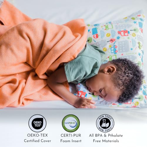 Toddler Bed Bumper Guard - Soft Foam Safety Bed Rail for Twin Full Queen King - 2 Pack