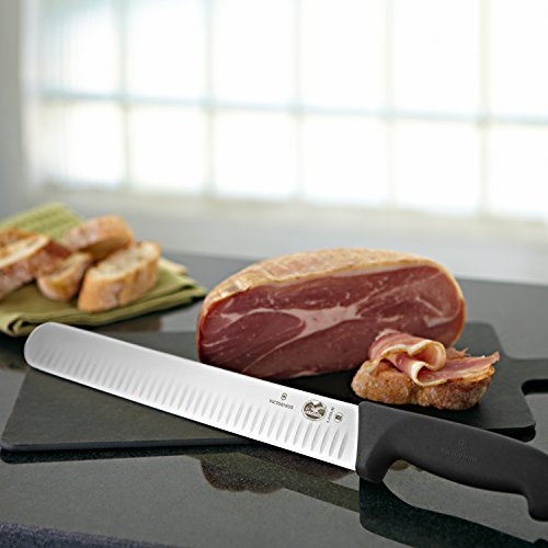 Victorinox Fibrox Pro 12-Inch Slicing Knife with Granton Blade - Old Version
