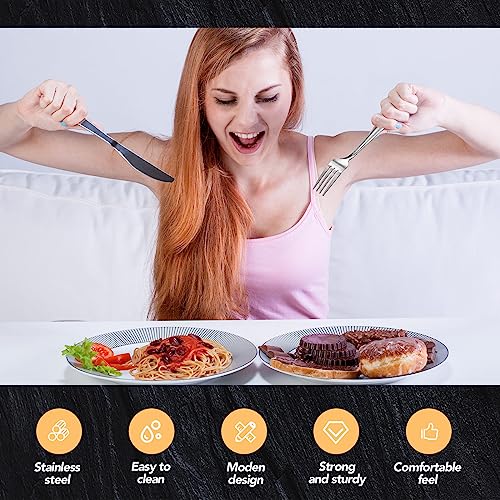 200 Pieces Stainless Steel Dinner Forks Bulk - Stylish & Durable Flatware Set