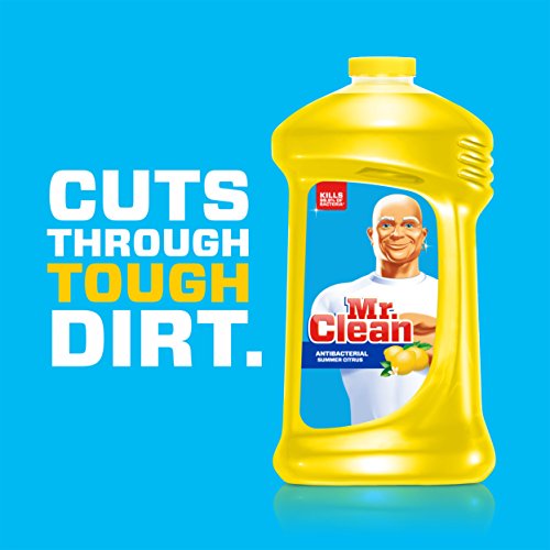 Mr. Clean Multi-Surfaces Antibacterial Liquid Cleaner Summer Citrus 128 Oz