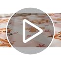 Feelyou Pink & Beige Gingerbread Man Fitted Sheet Queen Size Kids Bedding Set with Snowflake Design