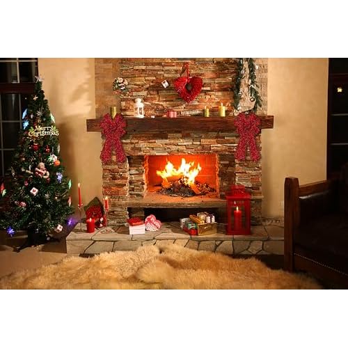 Large Christmas Bows for Wreath, Glitter Red Velvet Wreath Bow Xmas Holiday Tree Topper Bows Ornaments for Front Door New Year Christmas Party Decoration Supplies