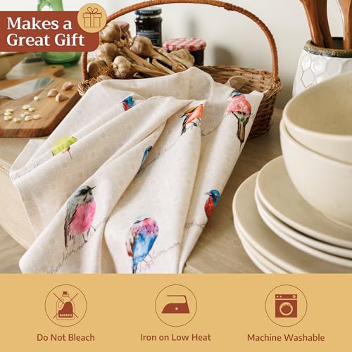 Maison d'Hermine 100% Cotton Kitchen Towels Set of 2 20 x 27.5 in