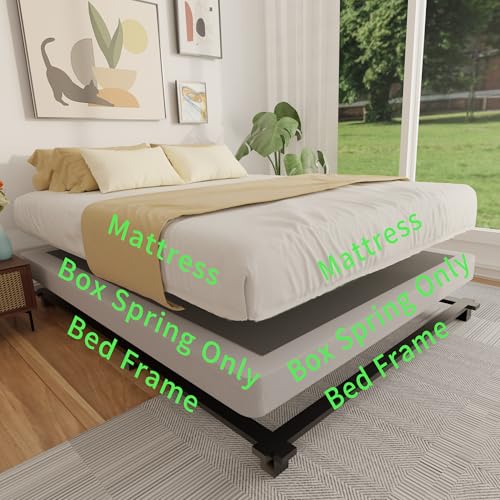 FMDMR King Size 4 Inch Low Profile Heavy Duty Box Spring – Mattress Foundation