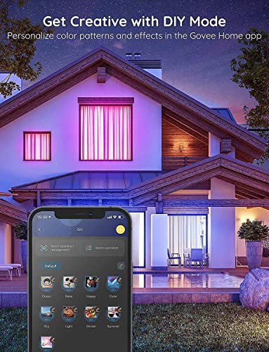 Govee 100ft RGB LED Strip Lights Smart WiFi Compatible for Alexa & Google