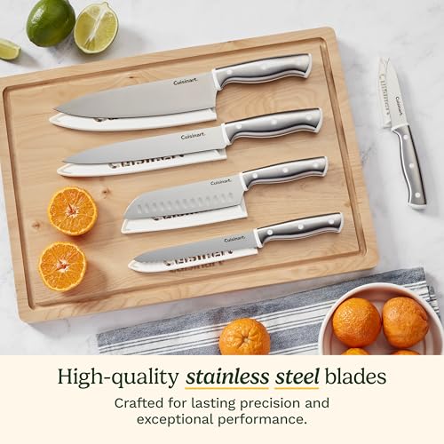 Cuisinart Classic ColorCore 10-Piece Kitchen Knife Set with Blade Guards