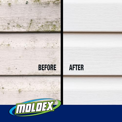 Moldex Outdoor Surface Cleaner with Bleach 64 oz Hose End Spray 2 Pack